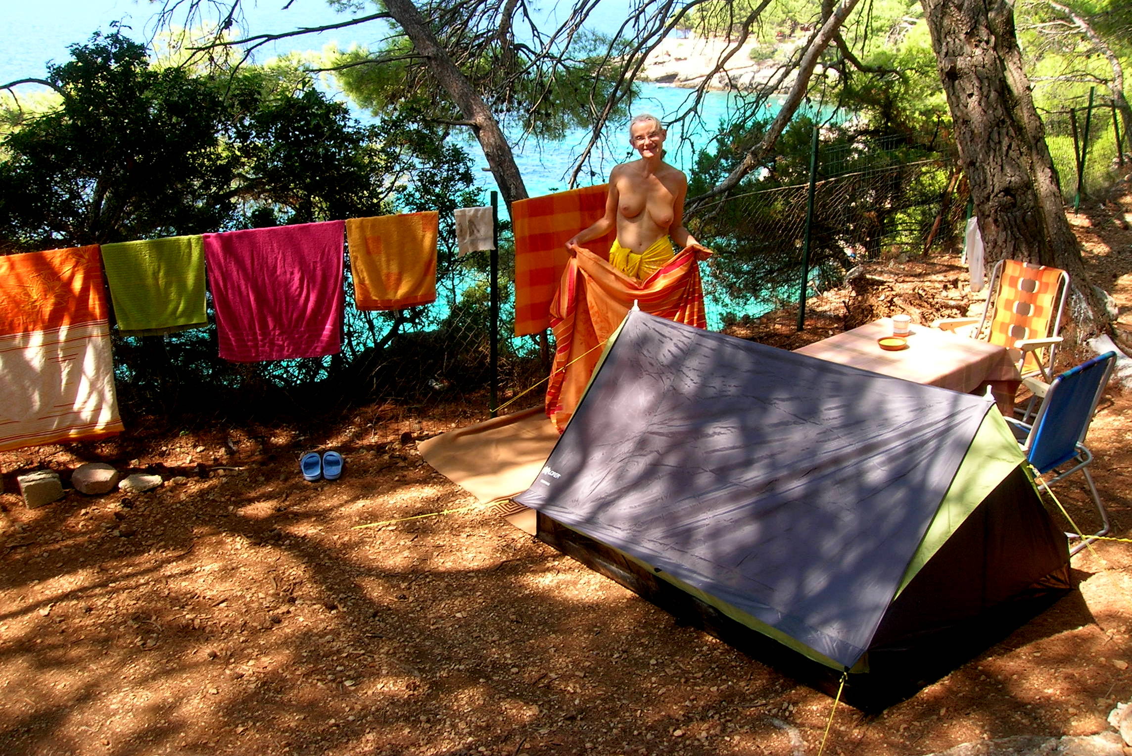 Unser Zuhause auf Zeit über dem Meer